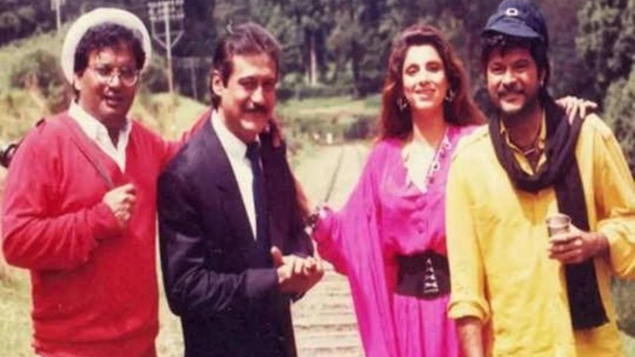 'Ram Lakhan' turns 34: Jackie Shroff drops throwback pics with Anil Kapoor, Madhuri Dixit